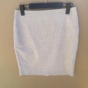 Banana Republic Light Beige Pencil Skirt